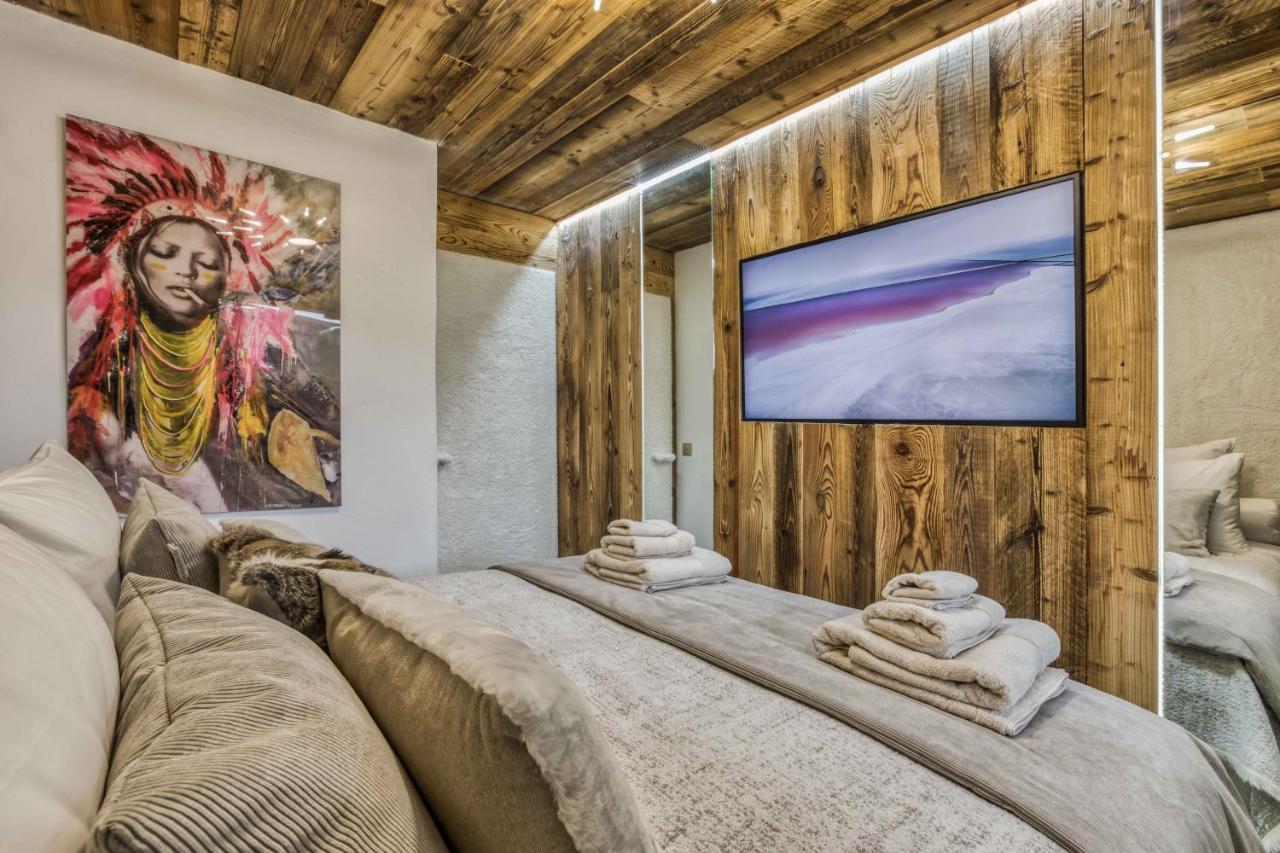 Appartement Le Petit Coeur De Megeve -Mont770- Extérieur photo