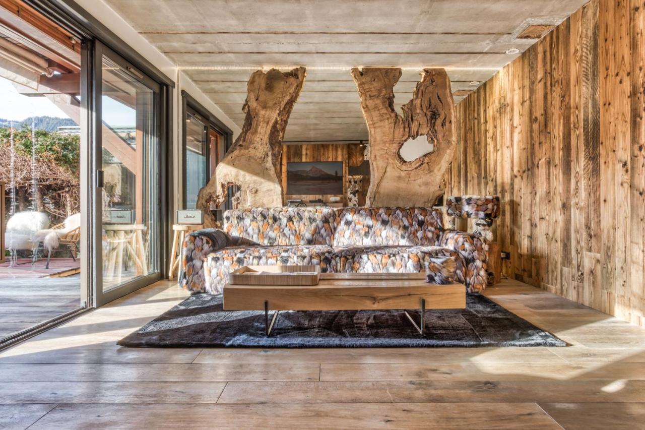 Appartement Le Petit Coeur De Megeve -Mont770- Extérieur photo