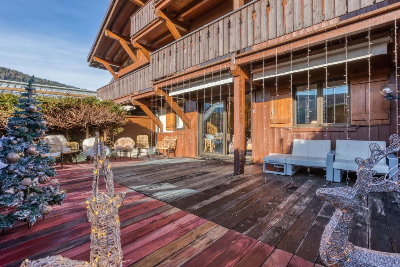 Appartement Le Petit Coeur De Megeve -Mont770- Extérieur photo