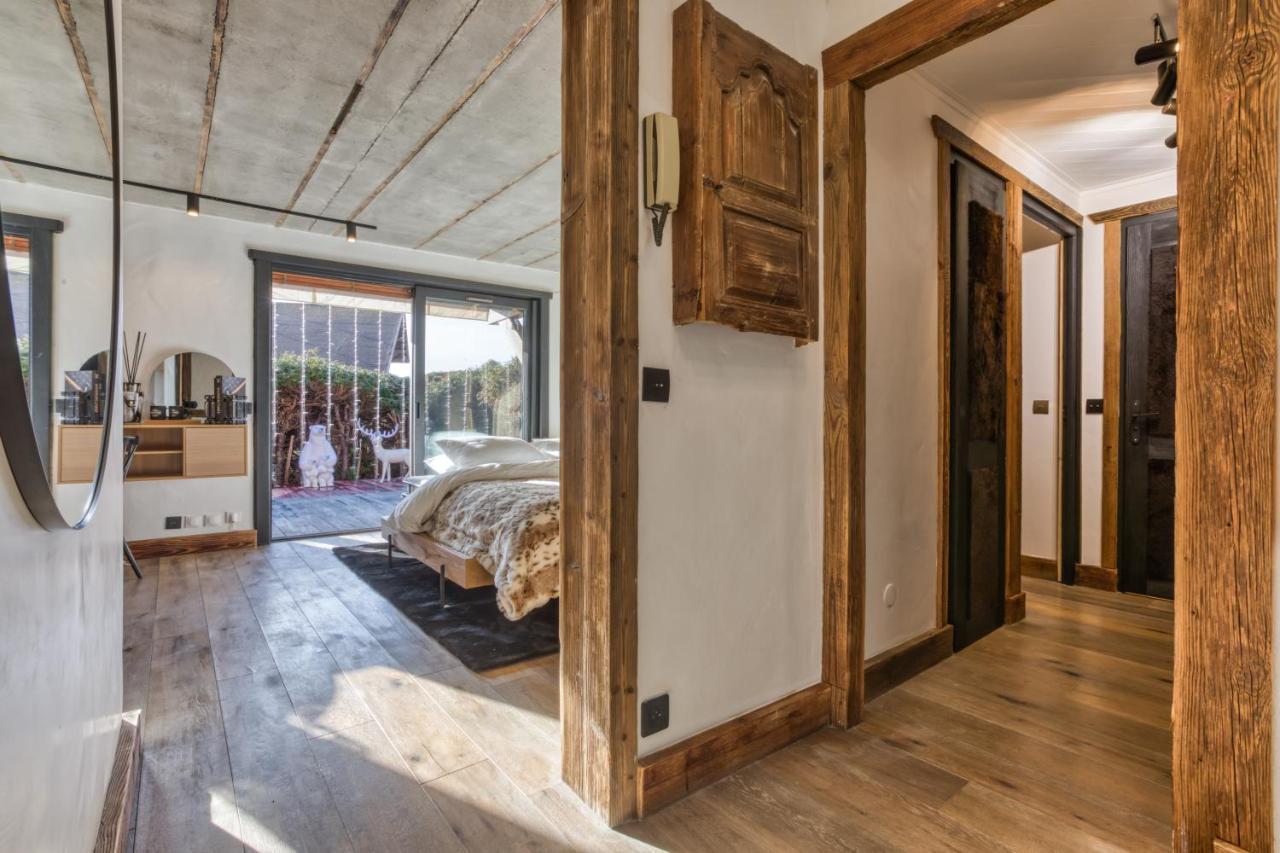 Appartement Le Petit Coeur De Megeve -Mont770- Extérieur photo